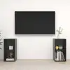 Image de vidaXL Meubles TV 2 pcs Gris brillant 72x35x36,5 cm Bois d'ingénierie