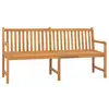 Image de vidaXL Banc de jardin 180 cm bois de teck solide
