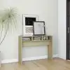 Image de vidaXL Table console chêne sonoma 105x30x80 cm bois d'ingénierie