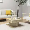 Image de vidaXL Table basse Chêne sonoma 57x57x30 cm Bois d’ingénierie
