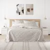 Image de vidaXL Tables de chevet 2 pcs Blanc 40x31x50 cm Bois de pin massif