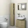 Image de vidaXL Armoire salle de bain chêne sonoma 25x26,5x170 cm