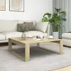 Image de vidaXL Table basse Chêne sonoma 100x100x35 cm Bois d'ingénierie
