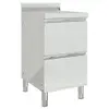 Image de vidaXL Armoire de cuisine commerciale avec 2 tiroirs 50 x 60 x 96 cm