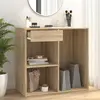 Image de vidaXL Armoire cosmétique Chêne sonoma 80x40x75 cm Bois d'ingénierie