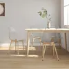 Image de vidaXL Chaises à manger lot de 4 Transparent PET