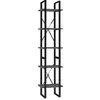 Image de vidaXL Bibliothèque à 5 niveaux Gris 40x30x175 cm Bois ingénierie