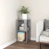 Image de vidaXL Armoire d'angle Gris béton 33x33x67 cm Bois d'ingénierie