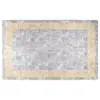 Image de vidaXL Tapis lavable antidérapant 80x150 cm Gris