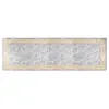 Image de vidaXL Tapis lavable 80x300 cm Gris