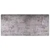 Image de vidaXL Tapis lavable antidérapant 80x300 cm Gris
