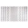 Image de vidaXL Tapis lavable 190x300 cm noir et blanc