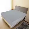 Image de vidaXL Draps-housses Jersey 2 pcs Gris 160x200 cm Coton