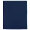 Image de vidaXL Draps-housses Jersey 2 pcs Bleu marine 180x200 cm Coton