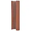 Image de vidaXL Clôture de jardin double face 90x400 cm Marron