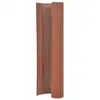 Image de vidaXL Clôture de jardin double face 110x400 cm Marron
