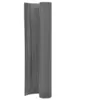 Image de Clôture de jardin double face 110x500 cm Gris