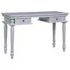 Image de vidaXL Bureau 115x50x78 cm Bois d'acajou massif