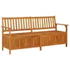 Image de vidaXL Banc de rangement 170 cm Bois d'acacia solide