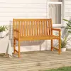Image de vidaXL Bancs de jardin 1-Nombre de places 110 x 55,5 x 90 cm