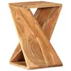 Image de vidaXL Table d'appoint 35x35x55 cm Bois massif d'acacia