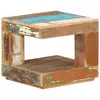 Image de vidaXL Table basse 45x45x40 cm Bois de récupération massif