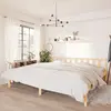 Image de vidaXL Cadre de lit sans matelas bois massif