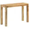 Image de vidaXL Table console 110x35x76 cm Bois de manguier brut