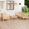 Image de vidaXL Salon de jardin 6 pcs Bois de pin massif
