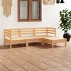 Image de vidaXL Salon de jardin 4 pcs Bois de pin massif