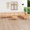 Image de vidaXL Salon de jardin 8 pcs Bois de pin massif