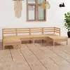 Image de vidaXL Salon de jardin 6 pcs Bois de pin massif
