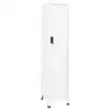 Image de vidaXL Armoire à casiers Blanc 38x45x180 cm Acier
