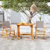 Image de vidaXL Ensemble à manger de jardin 3 pcs Bois d'acacia solide