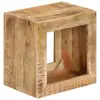 Image de vidaXL Tabouret 40x30x40 cm Bois de manguier solide