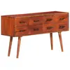 Image de vidaXL Buffet 110x30x59 cm Bois massif de manguier