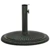 Image de vidaXL Socle de parasol Vert 45x45x30 cm Fonte