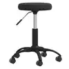 Image de vidaXL Chaise de salle à manger Noir Velours