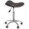 Image de vidaXL Chaise de bureau Marron Similicuir
