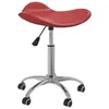 Image de vidaXL Chaise de bureau Rouge bordeaux Similicuir