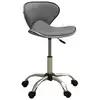 Image de vidaXL Chaise de bureau Gris Similicuir