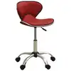 Image de vidaXL Chaise de bureau Rouge bordeaux Similicuir
