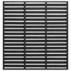 Image de vidaXL Panneau de clôture WPC 180x180 cm Noir