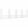 Image de vidaXL Panier de gabion en forme de U avec 5 poteaux Fer 500x20x150 cm