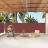 Image de vidaXL Auvent latéral rétractable Marron 160x1000 cm