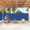 Image de vidaXL Auvent latéral rétractable Bleu 180x1000 cm