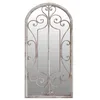 Image de vidaXL Miroir Décoratif de Salon Décoration de Salle de Séjour Miroir Mural Suspendu Sable 70x30 cm Fer pour Utilisation à l'Intérieur
