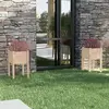 Image de vidaXL Jardinières d'extérieur 2 pcs 40x40x70 cm bois de pin massif