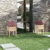 Image de vidaXL Jardinières d'extérieur 2 pcs 50x50x70 cm Bois de pin massif