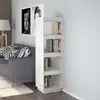 Image de vidaXL Bibliothèque/Séparateur de pièce Blanc 40x35x135 cm Pin massif